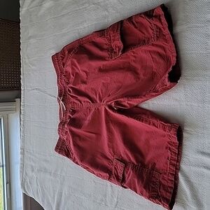 Boy's Place Cargo Shorts, Color Faded Red, Size 16